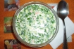 Рецепт. Окрошка на сметане с мясом