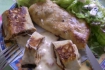 Рецепт. Французские блинчики с соусом бешамель