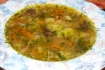 Рецепт. Постный грибной суп с чесноком