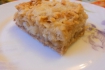Рецепт. Постный пирог с яблоками (сухой)