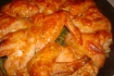 Рецепт. Куриные крылышки под соусом на спарже