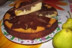 Рецепт. Пирог с грушами ''Мраморный''