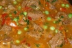 Рецепт. Гуляш из свинины с овощами