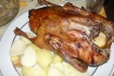 Рецепт. Гусь с яблоками