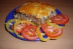 Рецепт. Картофельная запеканка (мясная запеканка)