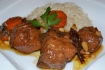 Рецепт. Мясо с черносливом и кедровыми орехами