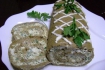 Рецепт. Печеночный рулет с сырной массой (рулет из печени)