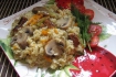 Рецепт. Ризотто с грибами шампиньонами
