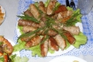 Рецепт. Мясные пальчики. Крученики с грибами свиные