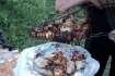 Рецепт. Шашлык из рыбы на майонезе