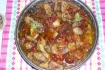 Рецепт. Тушеное мясо с помидорами черри