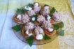 Рецепт. Закуска с тунцом и луком
