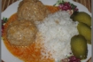 Рецепт. Тефтели с рисом мясные