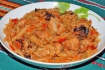 Рецепт. Тушеная капуста с черносливом и индейкой