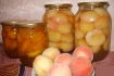 Рецепт. Компот из персиков нежный