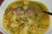 Рецепт. Рассольник с рисом и мясом