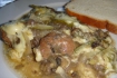 Рецепт. Говядина в духовке с грибами и овощами