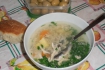 Рецепт. Уха из карпа с манной крупой