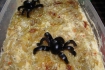 Рецепт. Салат из печени с яйцами и луком