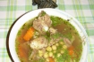 Рецепт. Шурпа из баранины с горохом нут