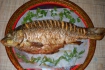 Рецепт. Запеченный карп (рыба в духовке)