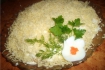 Рецепт. Салат из курицы с огурцами и помидорами
