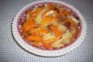Рецепт. Цимес с морковью и яблоками