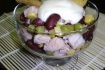 Рецепт. Салат с чипсами, кукурузой и бобовыми
