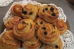 Рецепт. Венские булочки с изюмом