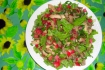 Рецепт. Салат без майонеза с жареным куриным филе