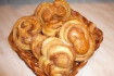 Рецепт. Плюшки с корицей и сахаром