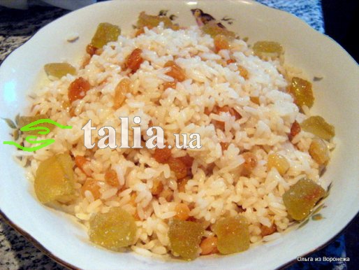 Рецепт. Кутя. Кутья из риса с изюмом и медом Рецепт. Кутя. Кутья из риса с изюмом и медом