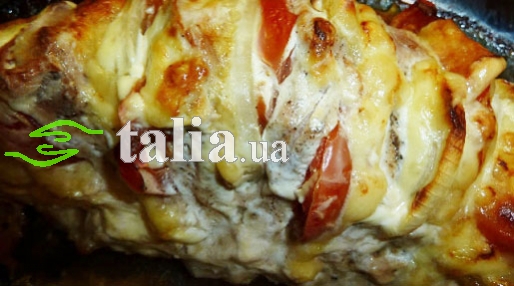 Рецепт. Куриная грудка в духовке с овощами Рецепт. Куриная грудка в духовке с овощами