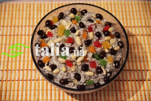 Рецепт. Кутя. Кутья из риса Рецепт. Кутя. Кутья из риса