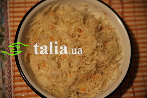 Рецепт. Маринованная капуста с уксусом Рецепт. Маринованная капуста с уксусом