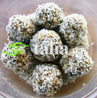 Рецепт. Шарики из овсяных хлопьев (овсянки)