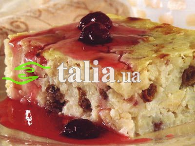 Рецепт. Творожная запеканка Рецепт. Творожная запеканка