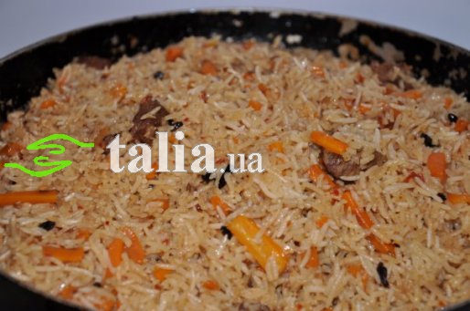 Рецепт. Плов из говядины Рецепт. Плов из говядины