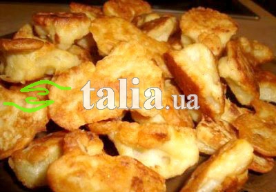 Рецепт. Жареная цветная капуста в кляре Рецепт. Жареная цветная капуста в кляре