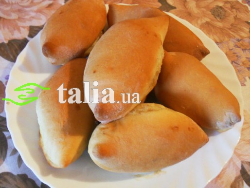 Рецепт. Постные пирожки с капустой Рецепт. Постные пирожки с капустой