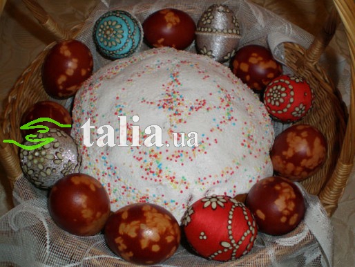 Рецепт. Паска печёная с курагой и изюмом Рецепт. Паска печёная с курагой и изюмом
