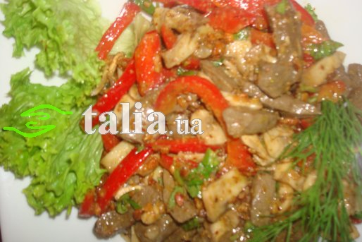 Рецепт. Мясное ассорти с болгарским перцем Рецепт. Мясное ассорти с болгарским перцем