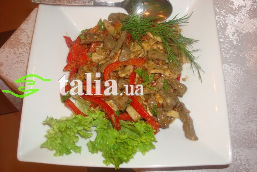 Рецепт. Мясное ассорти с болгарским перцем Рецепт. Мясное ассорти с болгарским перцем