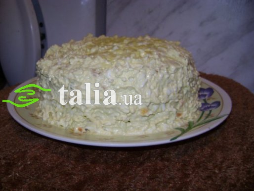 Рецепт. Торт из курицы Рецепт. Торт из курицы