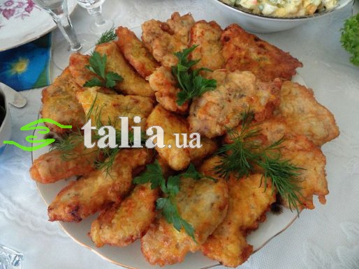 Рецепт. Отбивные из куриного филе Рецепт. Отбивные из куриного филе