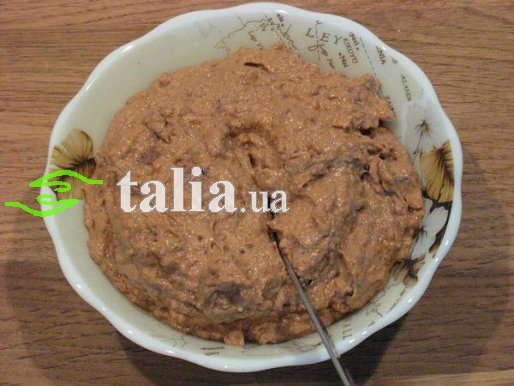 Рецепт. Печеночный паштет. Паштет из куриной печени Рецепт. Печеночный паштет. Паштет из куриной печени