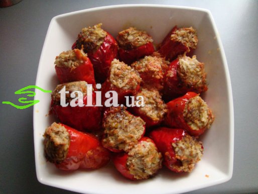 Рецепт. Фаршированный перец с мясом и рисом Рецепт. Фаршированный перец с мясом и рисом