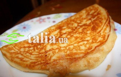 Рецепт. Блины с яблоками Рецепт. Блины с яблоками