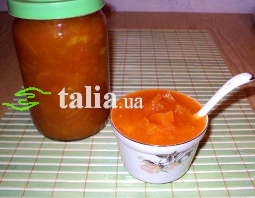 Рецепт. Варенье из тыквы и лимона Рецепт. Варенье из тыквы и лимона
