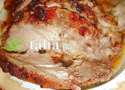 Рецепт. Свинина в духовке Рецепт. Свинина в духовке